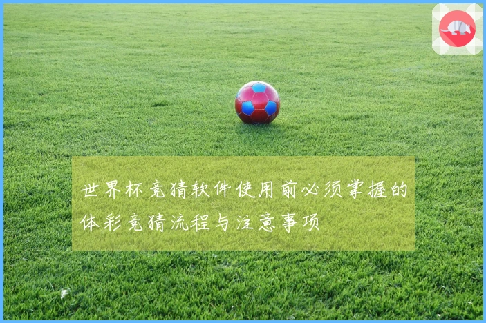 世界杯竞猜软件使用前必须掌握的体彩竞猜流程与注意事项