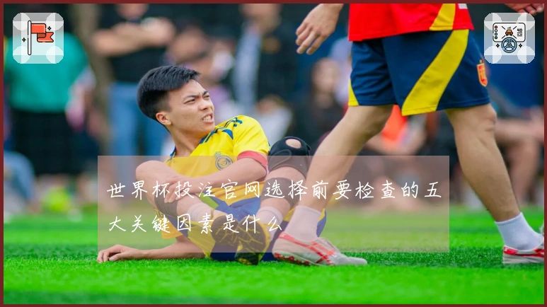 世界杯投注官网选择前要检查的五大关键因素是什么